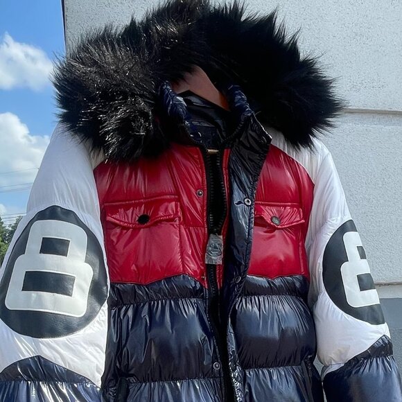 NWOT Men's Large Awaknd Land 8 Ball All-Season Puffer Jacket - Picture 15 of 15